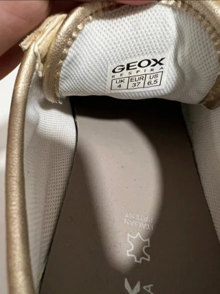 Zapatillas Geox Beige Mujer