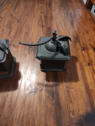 Lote 2 Molinillos Café Antiguos Metal  Vintage