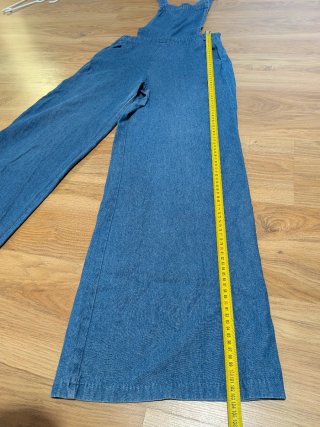 Peto vaquero Xhilaration ancho azul