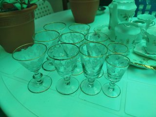 Juego de porcelana Jango con sello