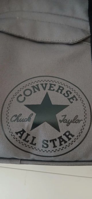 Bolsa de deporte Converse gris
