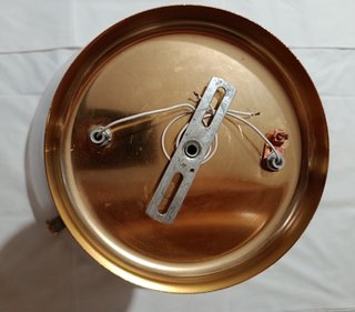Lámpara de techo madera y metal