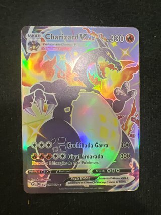 Carta Pokémon Charizard VMAX SV107/SV122