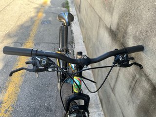Bicicleta Quer AL650 26 Negra/Azul