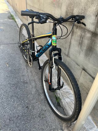 Bicicleta Quer AL650 26 Negra/Azul