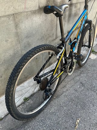 Bicicleta Quer AL650 26 Negra/Azul