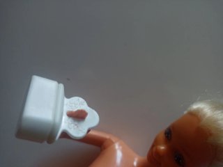 Tampón y Sello Barbie 1984 Original