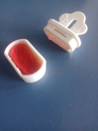 Tampón y Sello Barbie 1984 Original