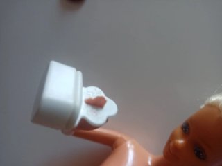 Tampón y Sello Barbie 1984 Original