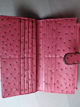 Borsa rosa/aragosta effetto pitone