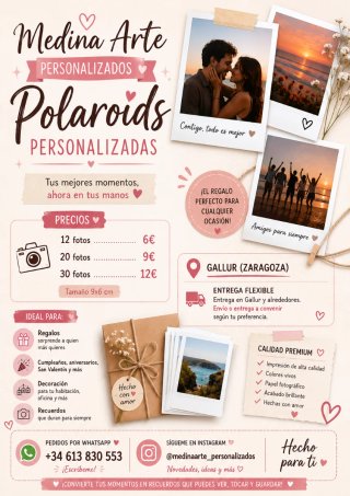 Fotos Polaroid Personalizadas Medina Arte