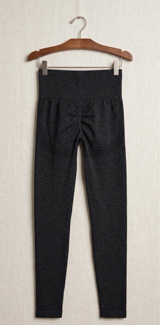 Pantalones de gym negros ajustados