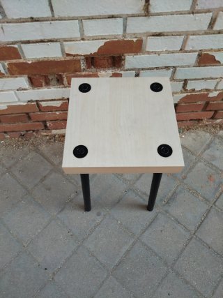Taburete Banqueta IKEA modelo FRIDNÄS vintage