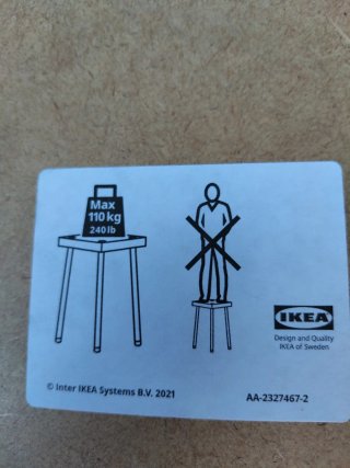 Taburete Banqueta IKEA modelo FRIDNÄS vintage