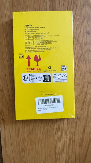 Protettore Schermo JETech per iPhone 11/XR
