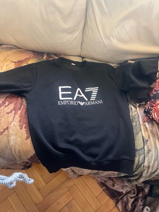 Sudadera EA7 Emporio Armani Negra
