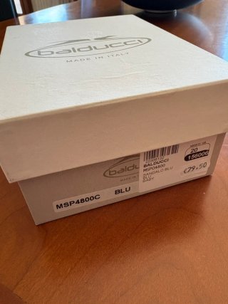 Sandalo blu bambino n.20 - Balducci MSP4800[NUOVE]
