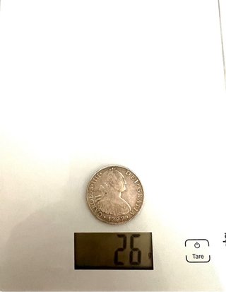 8 Reales Plata 1797 Carlos IIII