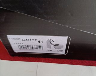 Elegantes Zapatos Tacón Plataforma Piel 39