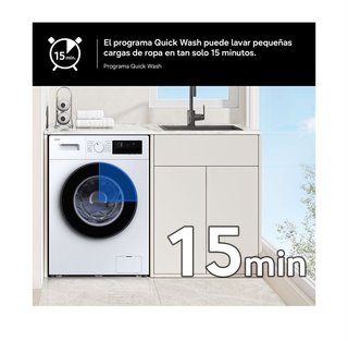 Lavadora Samsung Blanca