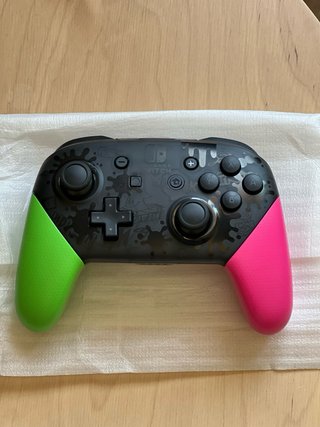 Mando Nintendo Switch Pro precintado Splatoon 2