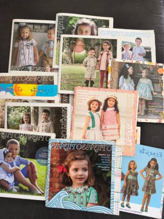 Revistas de moda infantil con patrones