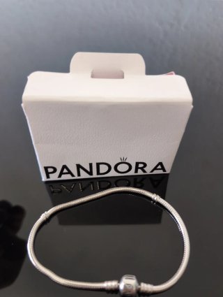 Pulsera Pandora Original Plata 22cm