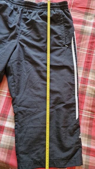 Pantaloncini Adidas palestra tasche zip taglia L