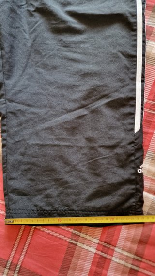 Pantaloncini Adidas palestra tasche zip taglia L