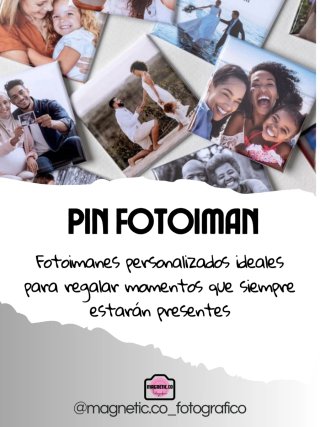Pack 3 Foto Imán Personalizado