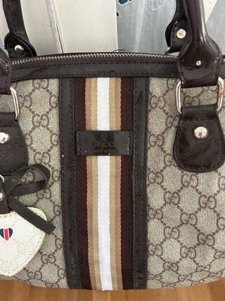 Borsa Gucci Vintage Beige e Marrone