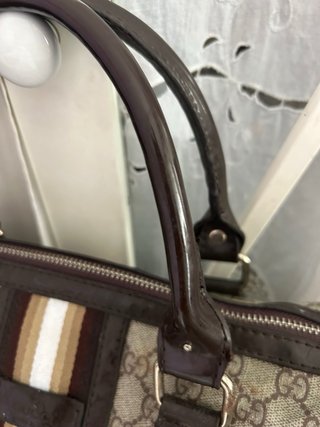 Borsa Gucci Vintage Beige e Marrone