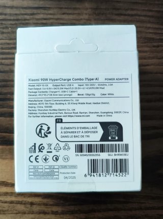 Cargador Xiaomi 90W HyperCharge Combo