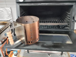 Horno Barbacoa a Carbón Fry & Grill