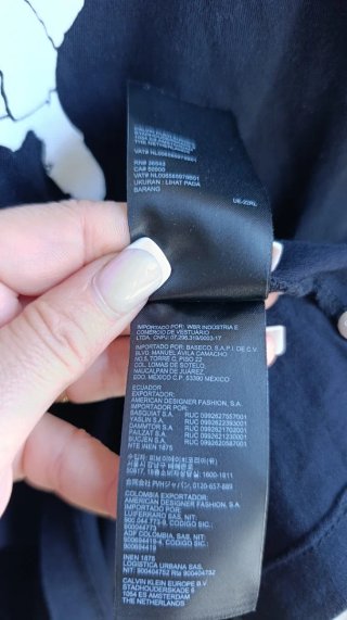 Camiseta Calvin Klein Mapa USA Talla M