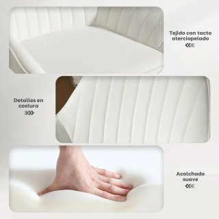 2 Taburetes Bar Giratorios Ajustables