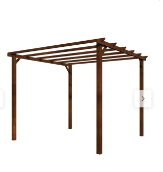 Pérgolas de madera jardín y terraza