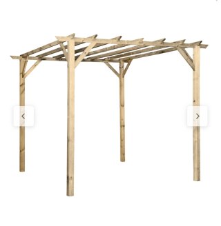 Pérgolas de madera jardín y terraza