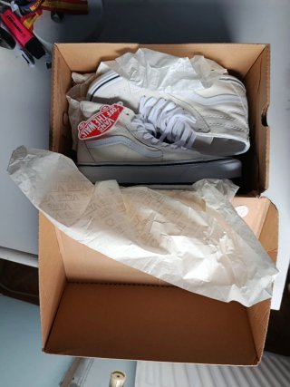 Vans Sk8-Hi Talla 38.5 Beige