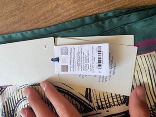 Pañuelo Seda Burberry Original Estampado