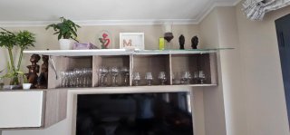 Mueble de salón modular.