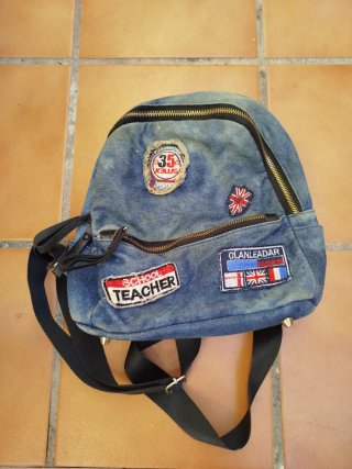 Dos Mochila Vaquera Lavada