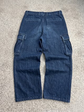 Zara Baggy Denim Jeans Y2K Streetwear