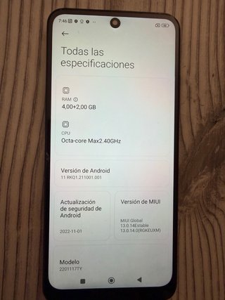 movil redmi note 11 128gb