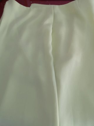 Pantalón capri verde mujer