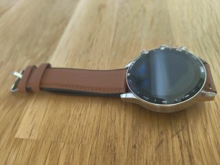 Elegante smartwatch LIGE SMART marrone/argento