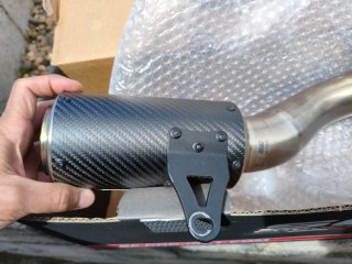 SC-Project Cola de Escape Carbono para z900