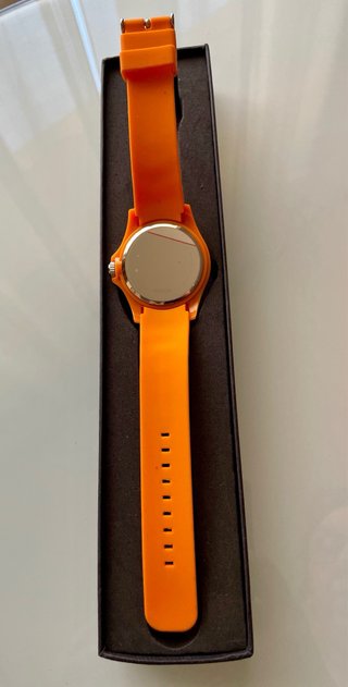 Orologio Lolli Clock Blum Arancione Unisex Nuovo