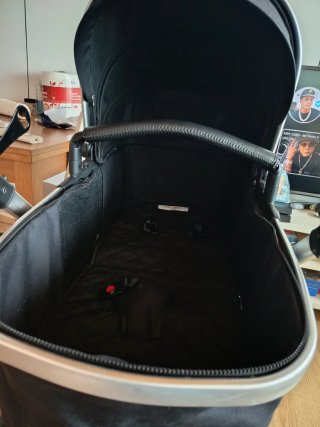 Carrito de bebé 3 en 1 negro