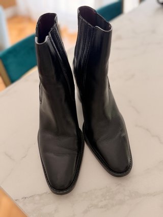 Botines Zara Talla 38 Negros